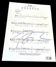 ROB THOMAS SIGNED AUTOGRAPH SHEET MUSIC PUSH MATCHBOX TWENTY BECKETT BAS E picture