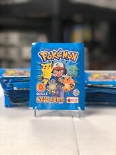 🔵 Pokemon Merlin Collection Series 2  Sealed Sticker Pack 2000 Topps TCG picture