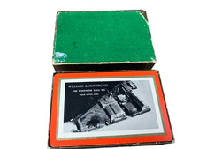VTG WILLIAMS & HUNTING CO CEDAR RAPIDS IOWA WOODWORK FACTORY ADV PLAYING CARDS picture