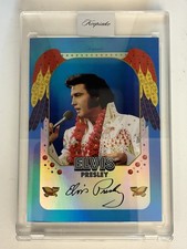 2026 Keepsake Elvis Presley SignaGraph #36 100/100 Blue Foil Encased OMEGA picture
