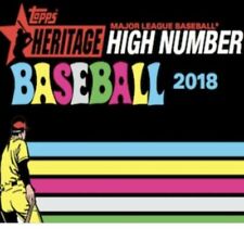 2018 Topps Heritage High Number Baseball - PICK YOUR CARD - COMPLETE YOUR SET  picture
