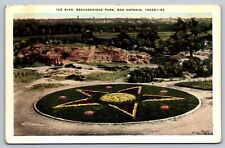 Postcard The Star, Brackenridge Park, San Antonio TX picture