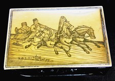 ANTIQUE RARE RUSSIAN IMPERIAL 84 SILVER & NIELLO