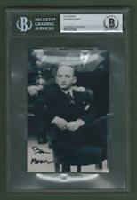 Ben Ferencz Autographed WW2 Nuremberg Trials Prosecutor Beckett BAS Certified picture