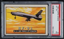 1952 Topps Wings - Friend or Foe R707-4 XF-91 #9 PSA 7 0nr3 picture
