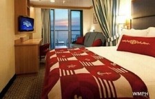 DISNEY CRUISE LINE DCL Cast Member Prop Hidden Mickey Blanket from Cabins Rare picture