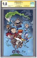 Youngblood Deluxe #1 CGC 9.8 SS BTC Signed Sketch Freely Abrigo Variant Liefeld picture