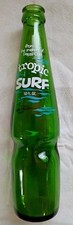 VINTAGE SUPER RARE TROPIC SURF BOTTLE 10 OZ - BY PEPSI COLA - NO CHIPS NO CRACKS picture