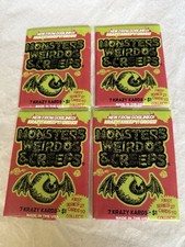 4 unopened MONSTERS WEIRDOS & CREEPS Goblinko-Sean P. Äaberg Collector Cards picture