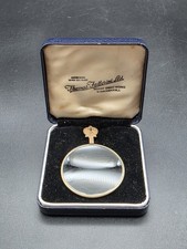 Antique Thomas Fattorini Magnifier 10× with Original Case UK/Birmingham/c1920s picture