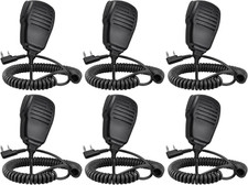 Speaker Mic for Two Way Radios,2 Pin Walkie Talkies Shoulder Mic, Handheld Walki picture