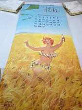 π₯ποΈ1964 Hilda Calendar Duane Bryers COMPLETE 7-Sheet Vintage Pin-Up Calendar picture