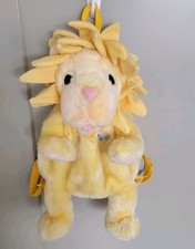 Braveheart Carebear Brandon Koko Original Lion Backpack. RARE. 2002 Collectible. picture