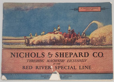 Nichols & Shepard Threshing Machine Catalog Red River Sales Brochure Farming Vtg picture