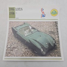 1956 1958 Lotus 11 Sport Classic Cars Collectors Club Card 90's VTG picture