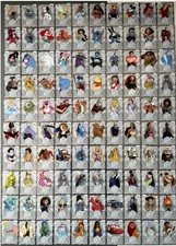 Mickey Mouse 2023 Topps Chrome Disney 100 years Complete 1-100plus 3 insert sets picture
