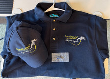 SpaceShipOne Paul G Allen Project Polo Shirt - Hat - Pin - Set NEW Old Stock picture