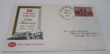 20th Century Limited Golden Anniversary June 15th 1902-1952 New York Central picture