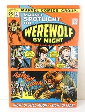 Vintage Marvel Spotlight Werewolf By Night #2 Key Issue Signed Mike Ploog 1972 picture