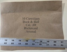 Arsenal Pack Wrapper - Richmond Buck and Ball .69 Cal picture