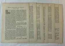 1889 article ~ MEXICAN SUPERSTITIONS AND FOLKLORE by Thomas A Janvier picture