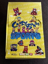New Crazy Bones - Sports - Rare Complete In Immaculate Display Box -  36 Packs picture