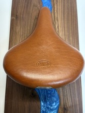 Mesinger De Lux B1 Saddle - nicely restored seat for a '50's Schwinn Panther USA picture