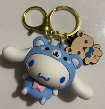 Cute Sanrio Cinnamoroll Kitty Keychain Hello Kitty And Friends Rubber/PVC picture