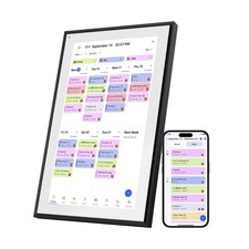 21.5 Inch Digital Calendar Wall Touchscreen, Smart Chore Chart+Monthly and We... picture
