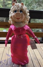 Rare Hamilton Gifts Miss Piggy Madonna Material Girl Muppets Doll Vintage 1990 picture
