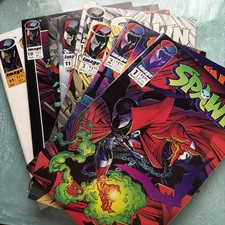Spawn #1 2 3 10 11 17 18 21 1992 Image Comics Lot Todd Mcfarlane high grade picture