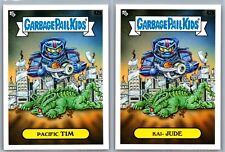 Pacific Rim Kaiju Jaeger Robot Garbage Pail Kids GPK Movie Spoof 2 Card Set picture
