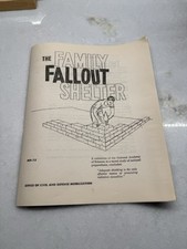 Vintage 1961 (1959) Department Of Defense Guide For Building A Fallout Shelter picture