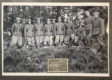 WOW 1 OF A KIND WALL MILITARY ART WEHRMACHT MACHINE GUN MG CREW PRINT PHOTO picture