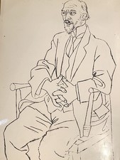Pablo Picasso — 1920 Portrait of Sartre. Private collection ARCHIVES SNARK/EDIM  picture