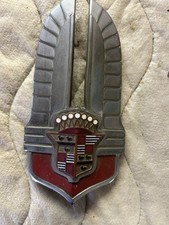 1941 1942 Cadillac OEM Hood Crest Emblem Ornament Original Vintage GM picture