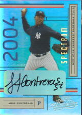 Jose Contreras 2004 Donruss Playoff Spectrum autograph auto card 148 /5 picture