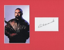 Richard Dick Marcinko US Navy Seal Team 6 Founder Signed Autograph Photo Display picture