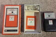 Vintage Sinclair Gasoline Supreme Six Transistor Radio Working In Original Box picture