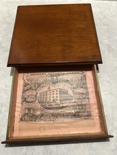 Antique G.E.Mitchell Medicinal Box “Novelty Plaster Works” Awesome Graphics picture