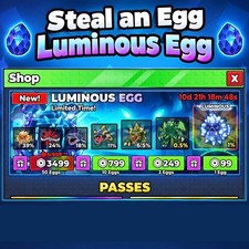 Steal an Egg Luminous EGG - 3, 10, 50 FAST CHEAPEST picture