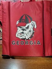 Georgia Bulldogs Logo Brand Folding Stadium Seat Red New picture