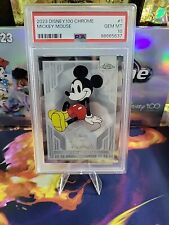2023 topps chrome disney 100 mickey mouse picture