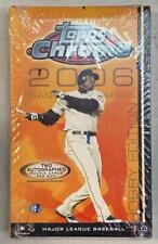 2006 TOPPS CHROME BASEBALL FACTORY SEALED HOBBY BOX **LOOK FOR REFRACTORS** picture