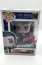 ELLA PURNELL Signed Jinx Arcane League Of Legends Funko Pop #1602 picture