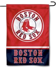 MLB Boston Red Sox Garden Flag Double Sided Red Sox Premium Yard Flag. picture