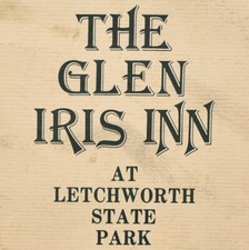 1980s The Glen Iris Inn Restaurant Menu Letchworth State Park Castile New York picture