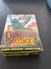 1988 Topps Dinosaurs Attack Open Box 48 Sealed Wax Packs picture