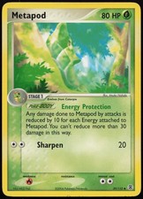 POKEMON TCG METAPOD 39/112 EXCELLENT EX FIRE RED LEAF GREEN UNCOMMON ENG 2004 picture