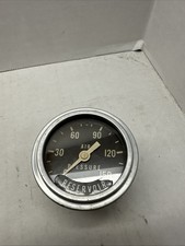 Vintage Stewart Warner SW Mechanical Air Pressure Gauge 0-150 PSI picture